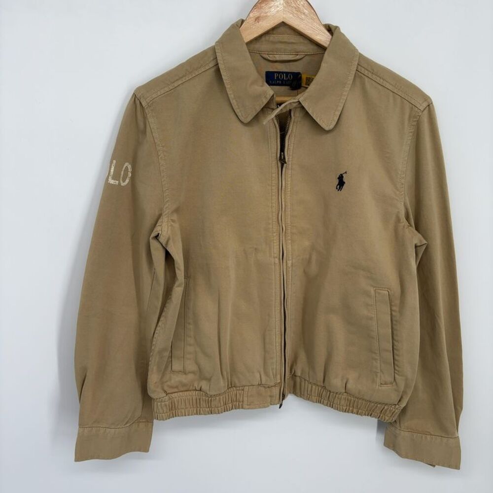 Polo Ralph Lauren Zip-Front Cotton Jacket